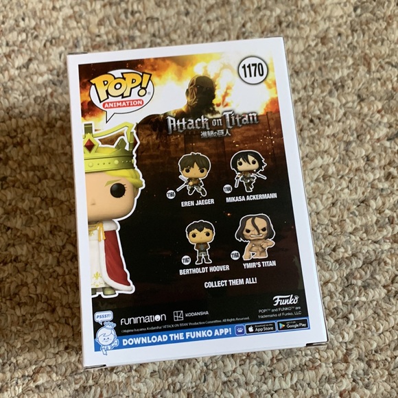 Attack on Titan Funko Pop! Queen Historia - Picture 3 of 4
